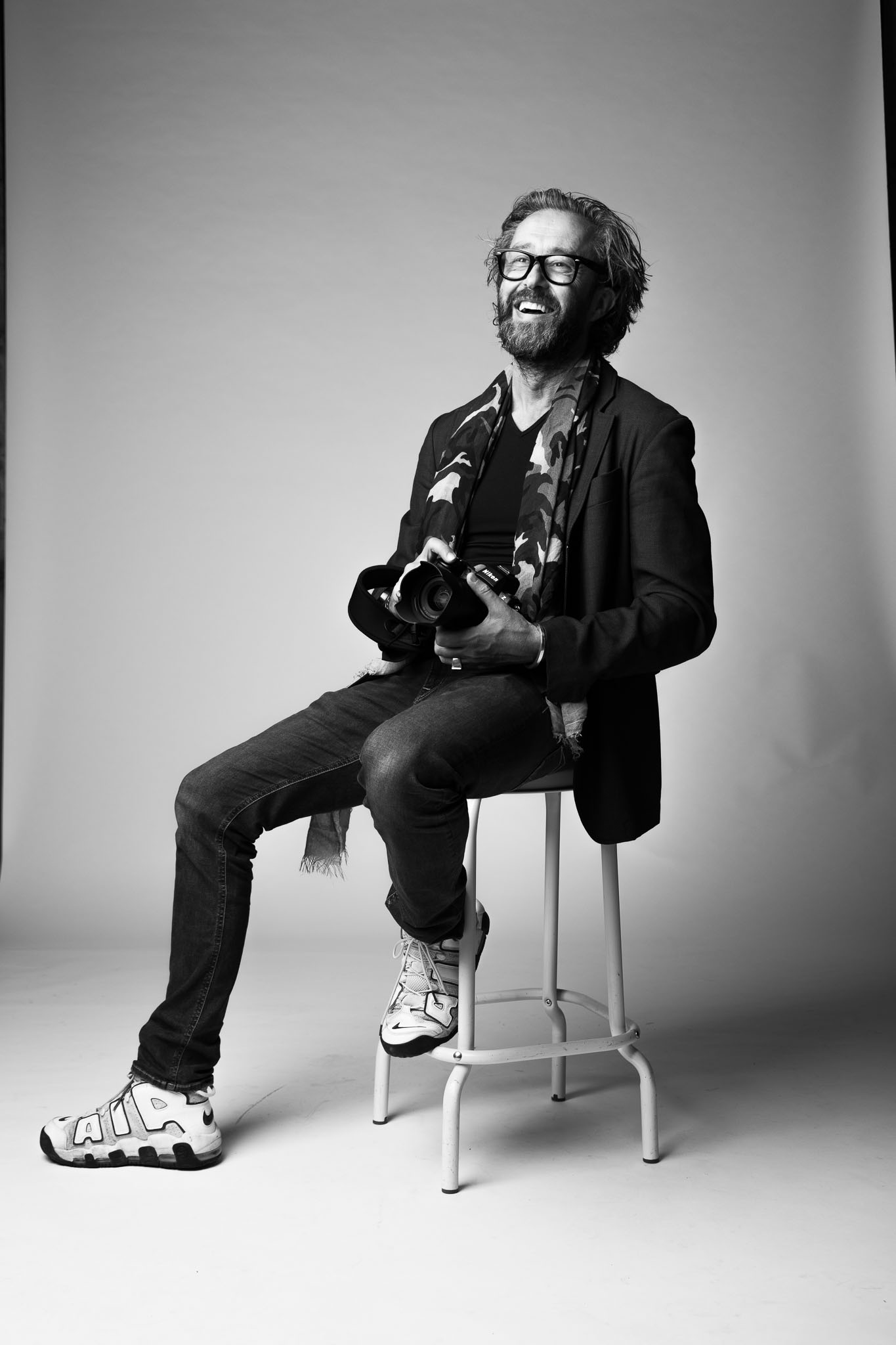 Loek van Doorn, studio portrait